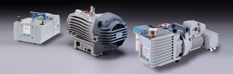vacuum pumps including diaphragm scroll and hybrid combination pump