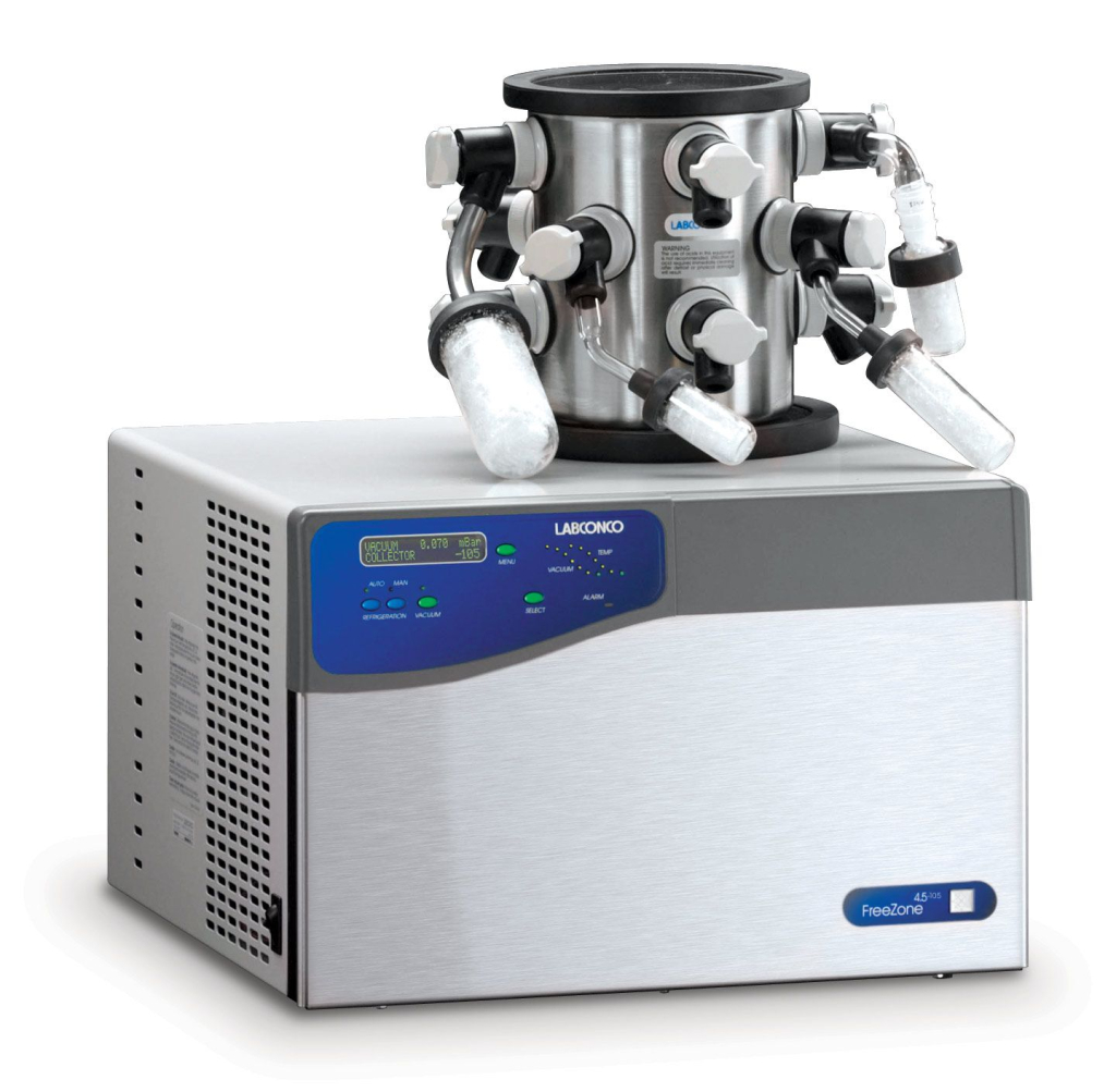 FreeZone -105 C 4.5 Liter Cascade Benchtop Freeze Dry System
