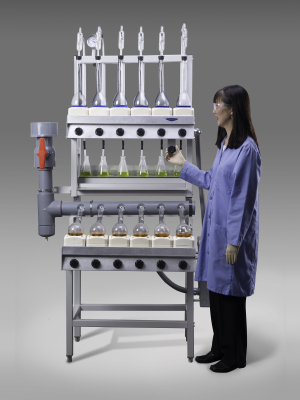 Open Combination Kjeldahl Distillation Digestion Unit