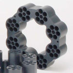 20 x 150 mm OD Sample Tube Teflon-Coated Aluminum Block
