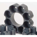 8 Tube Capacity Teflon-Coated Aluminum Blocks for RapidVap N2/48 Evaporation Systems