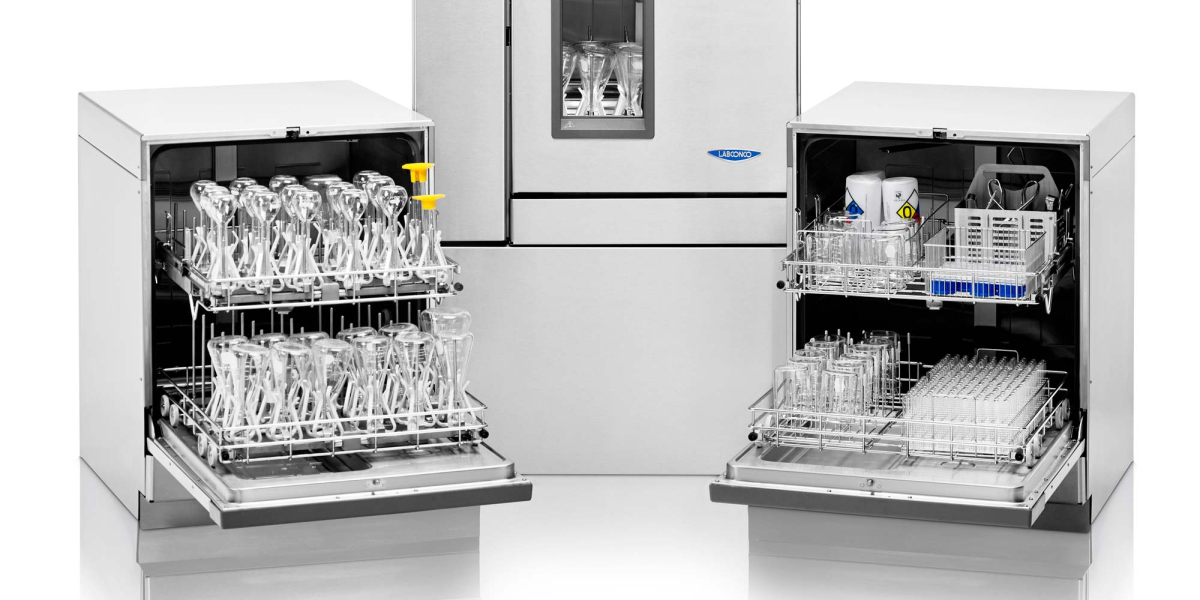 How to load a laboratory glassware washer